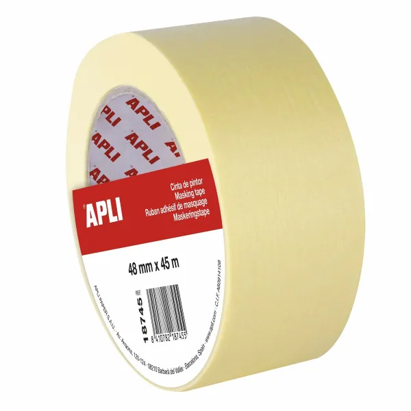 "Līmlente Apli Virsbūve Gleznotājs Dzeltens 6 Daudzums 48 mm x 45 m