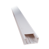 2M 15x10 SELF ADHESIVE PLASTIC CABLE TRUNKING CT2 ECONOMIC