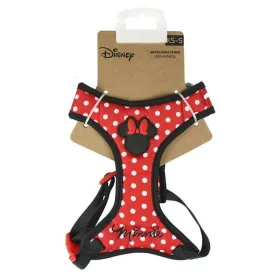 Suņu drošības siksna Minnie Mouse Sarkans