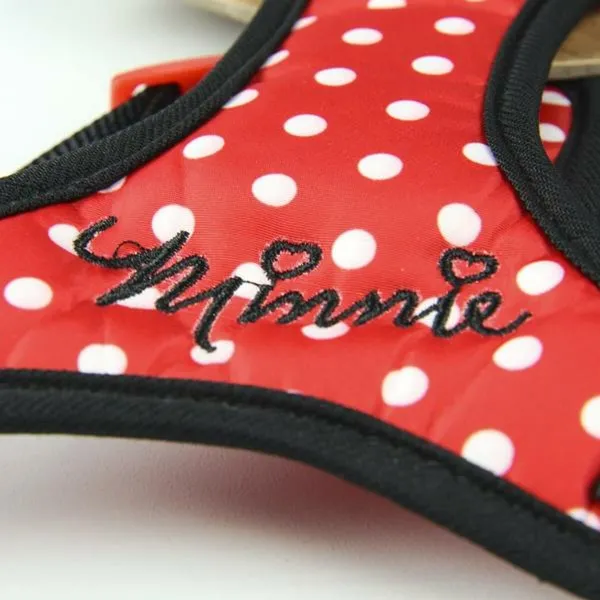 Koera rakmed Minnie Mouse Punane