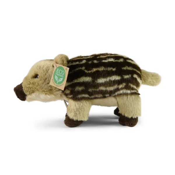 Rappa - Plush Realistic Toy Young Wild Boar 22 cm Eco-Friendly