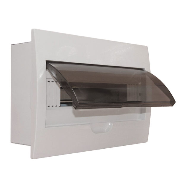 PLASTIC BOX - FLUSH MOUNTING 12 WAY