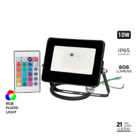 Užtvindanti šviesa / projektoriaus šviesa EDM 70329 Juoda F 10 W 806 lm