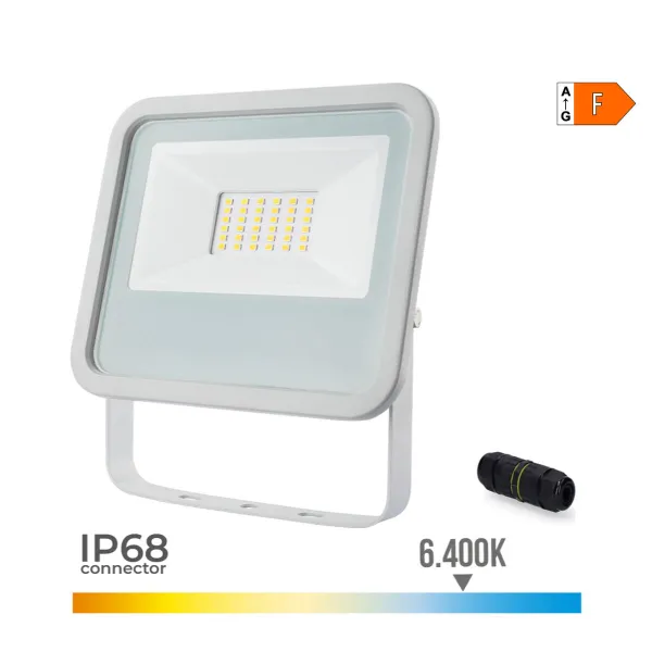 Floodlight/Projector Light EDM 70374 White F 30 W 2100 Lm (6400 K)