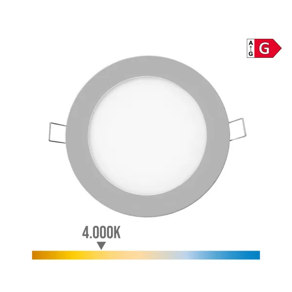 Iebūvētais starmetis EDM 31604 Downlight A G 6 W 320 Lm (4000 K)