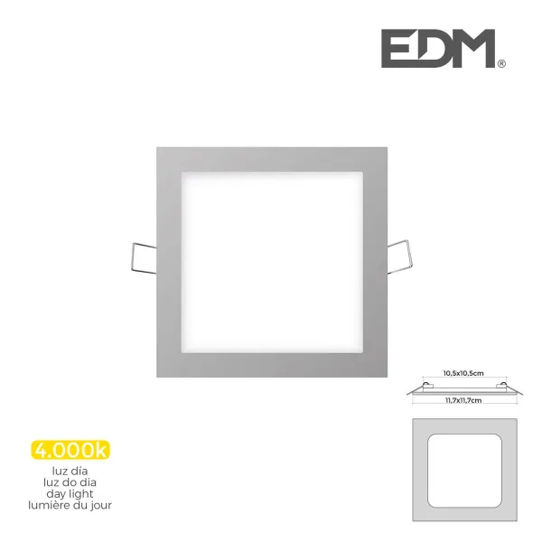 Встроенный прожектор EDM 31608 Downlight A G 6 W 320 Lm (4000 K)