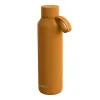 Quokka Solid With Strap - 630 ml Stainless Steel Thermos Bottle with Strap (Mustard)