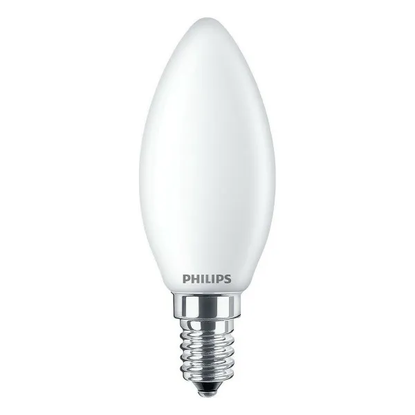 LED-lamppu Philips Kynttilä Valkoinen F 40 W 4,3 W E14 470 lm 3,5 x 9,7 cm (4000 K)