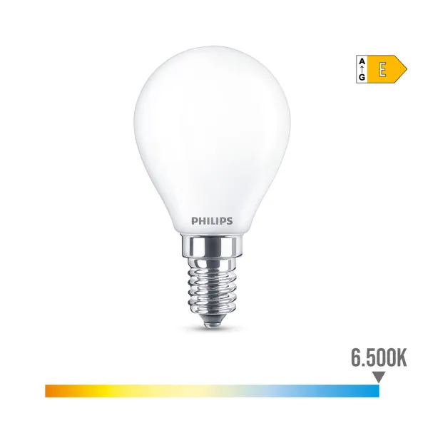 LED lemputė Philips E 6,5 W E14 806 lm Ø 4,5 x 8 cm (6500 K)