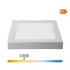 griestu gaismas EDM 31593 Alumīnijs Plastmasa 20 W 22,5 x 22,5 x 4 cm (4000 K)