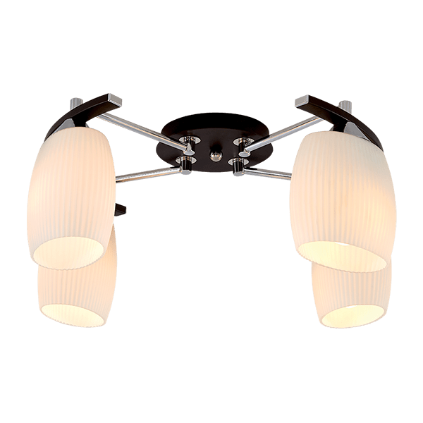CECIL CHANDELIER 4XE27 WENGE