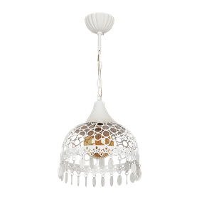 КУЛОН ЭБРУЛИ 1XE27 БЕЛЫЙ