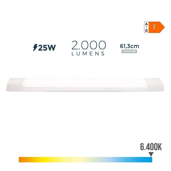 Светодиодная трубка EDM 31680 A F 25 W 2000 Lm (6500 K) (6400 K)