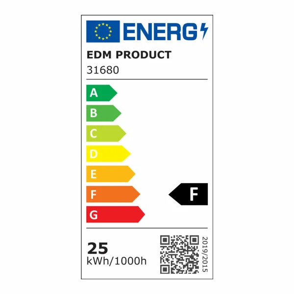 Светодиодная трубка EDM 31680 A F 25 W 2000 Lm (6500 K) (6400 K)