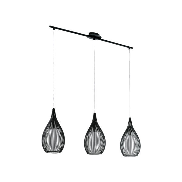 MALI KULONS 3XE27 MELNS