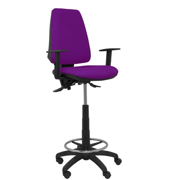 Stool Elche Piqueras y Crespo 60B10RN Purple PVC