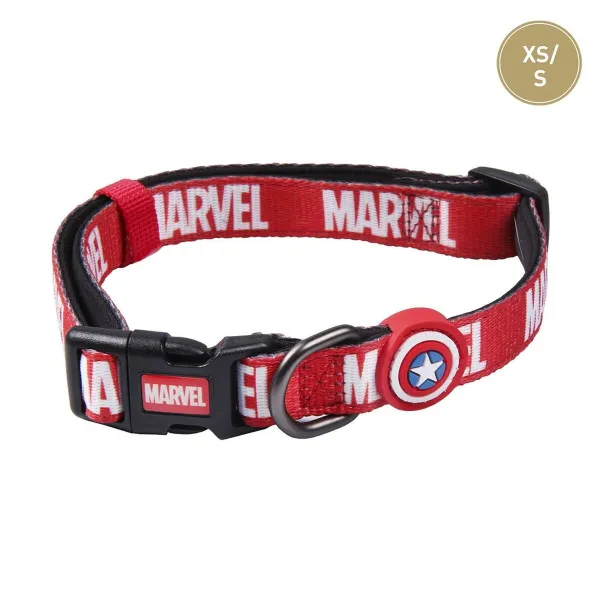 Dog collar Marvel Red