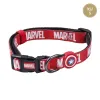 Собачий ошейник Marvel Красный