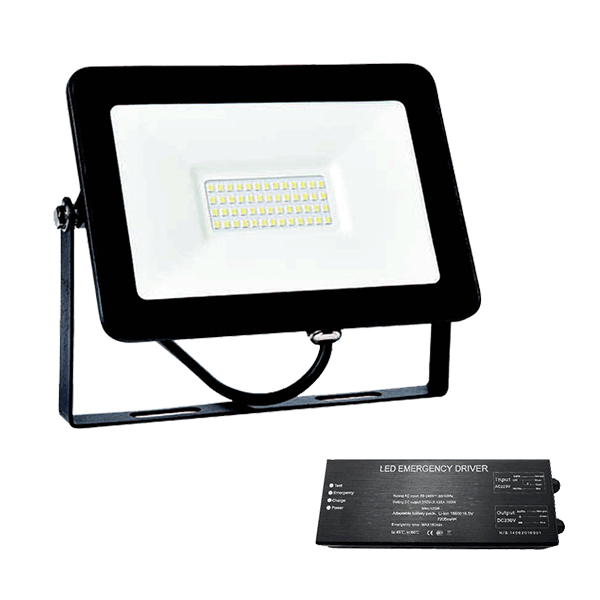 VEGA30 SLIM SMD 30W LED prožektorius, baltas, 4000K