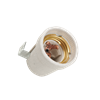 LAMPHOLDER WITH BRACKET E27 CERAMIC