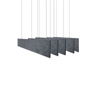 ACOUSTIC BAFFLE 1200Ñ…200Ñ…9mm GREY