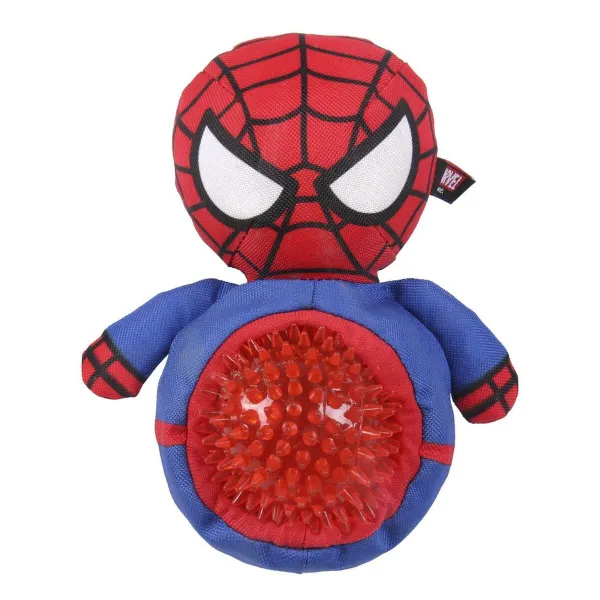Soft toy for dogs Spider-Man Red 11,0 x 18,0 x 10,0 cm