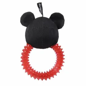 Košļājamā rotaļlieta suņiem Mickey Mouse   Sarkans 10,0 x 20,0 x 7,0 cm
