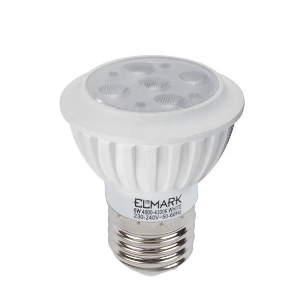 LED SPULDZE LED7 6W E27 230V BALTA
