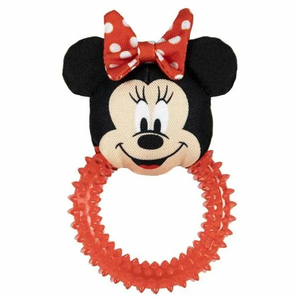 Košļājamā rotaļlieta suņiem Minnie Mouse   Sarkans 10,0 x 5,0 x 17,0 cm (4 gb.)