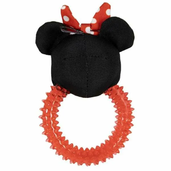 Košļājamā rotaļlieta suņiem Minnie Mouse   Sarkans 10,0 x 5,0 x 17,0 cm (4 gb.)