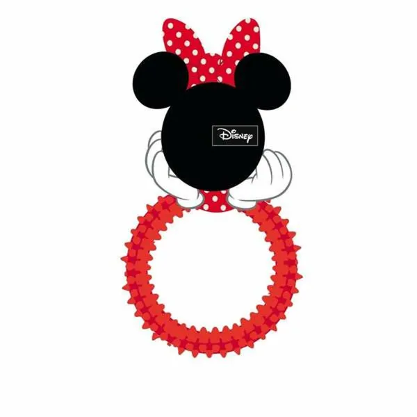Košļājamā rotaļlieta suņiem Minnie Mouse   Sarkans 10,0 x 5,0 x 17,0 cm (4 gb.)