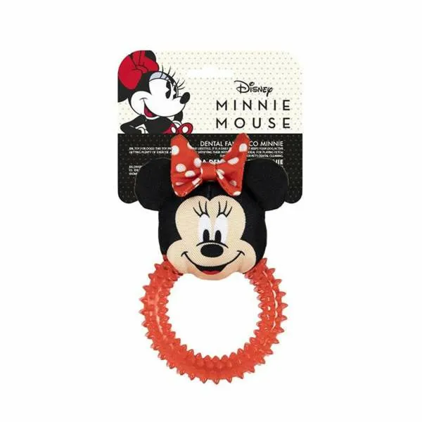 Košļājamā rotaļlieta suņiem Minnie Mouse   Sarkans 10,0 x 5,0 x 17,0 cm (4 gb.)