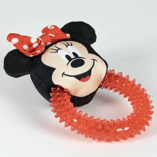 Košļājamā rotaļlieta suņiem Minnie Mouse   Sarkans 10,0 x 5,0 x 17,0 cm (4 gb.)