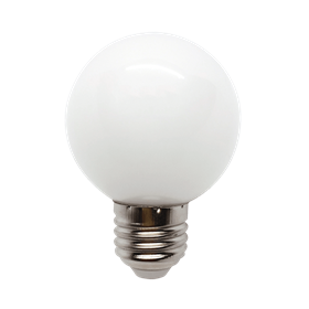 LED-lamp Globe G60 3W E27 valge