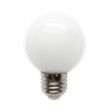LED-lamp Globe G60 3W E27 valge