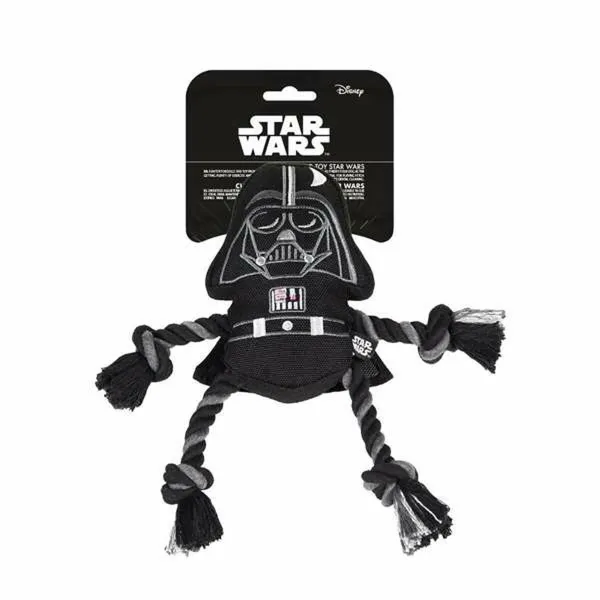 Suņu rotaļlieta Star Wars Melns 5,0 x 13,0 x 26,0 cm (4 gb.)
