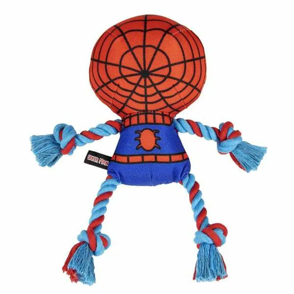 Dog toy Spider-Man Red 8,0 x 13,0 x 26,0 cm (4 Units)