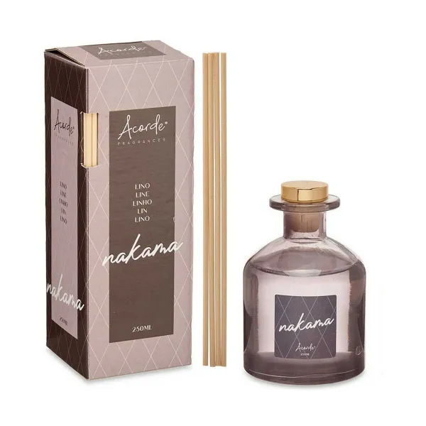 Parfyymipuikot Acorde Pellava 250 ml (6 osaa)