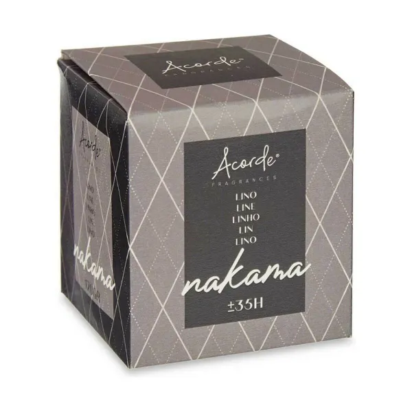 Ароматизированная свеча Acorde лён 120 g (12 штук)