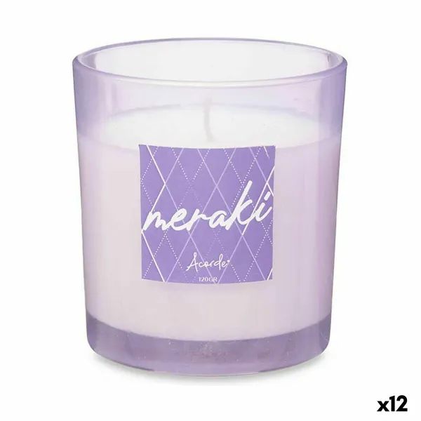 Ароматизированная свеча Acorde Фиолетовый 120 g (12 штук)