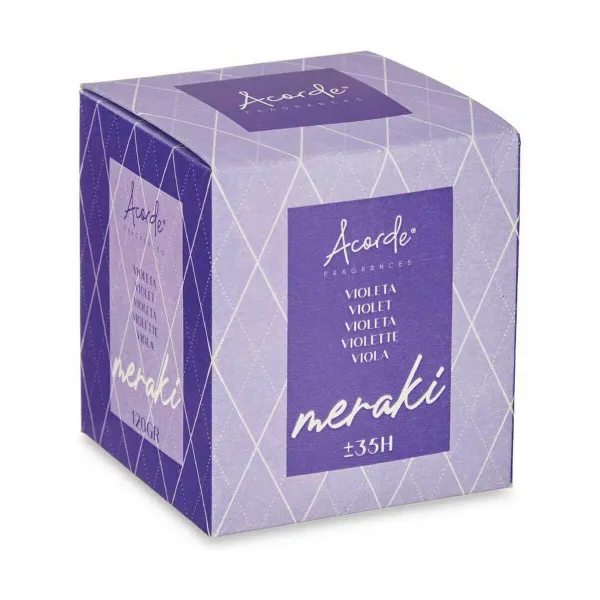 Ароматизированная свеча Acorde Фиолетовый 120 g (12 штук)