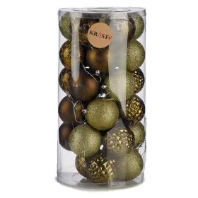 Ziemassvētku bumbiņu komplekts Krist+ Zaļš PVC (4 gb.)