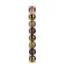 Set of Christmas balls Krist+ Green Plastic Ø 7 cm (24 Units)