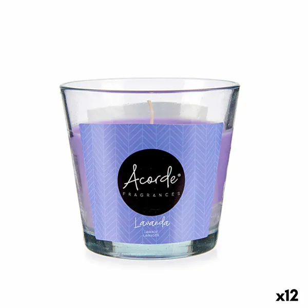 Aromātiska svece Acorde Lavanda 120 g (12 gb.)