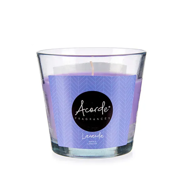 Lõhnastatud küünal Acorde Lavendel 120 g (12 Ühikut)