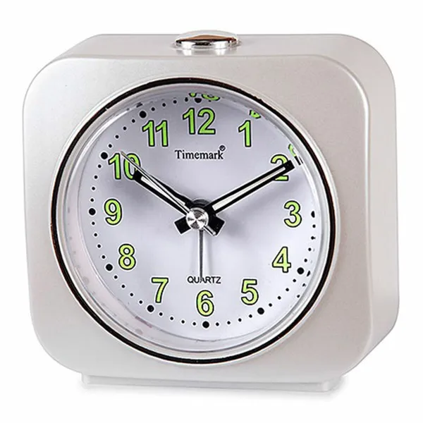 Часы-будильник Timemark Белый 9 x 9 x 4 cm