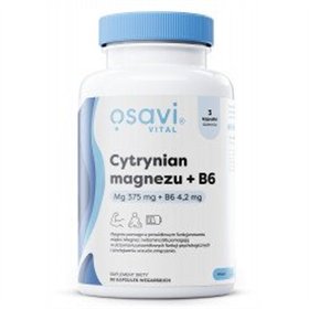 Cytrynian Magnezu + B6 Osavi