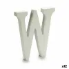 Letter Pincello W White 1,8 x 21 x 17 cm (12 Units)