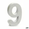 Number Pincello 9 White 2 x 16 x 14,5 cm (24 Units)