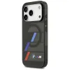 BMW M IML Metal Buttons Tricolor Lines MagSafe - Case iPhone 17 Pro Max (black)